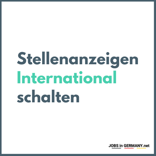 internationale Stellenanzeige schalten