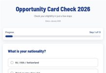 New Opportunity Card Check